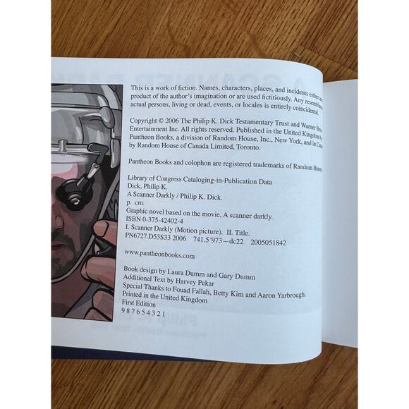 A Scanner Darkly (Pantheon July 2006) - Picture 4 of 5